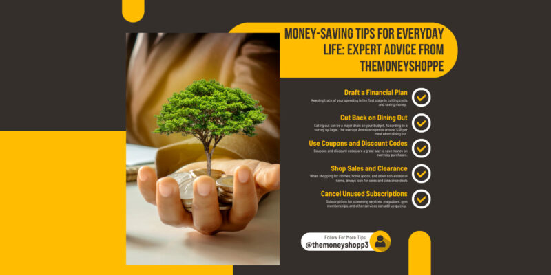 Money-saving tips for everyday life